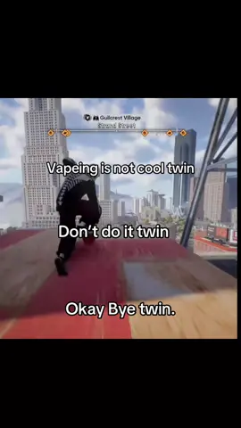 Don’t do it tho #dontvape #fypシ #viral #skate4 #staysafe 