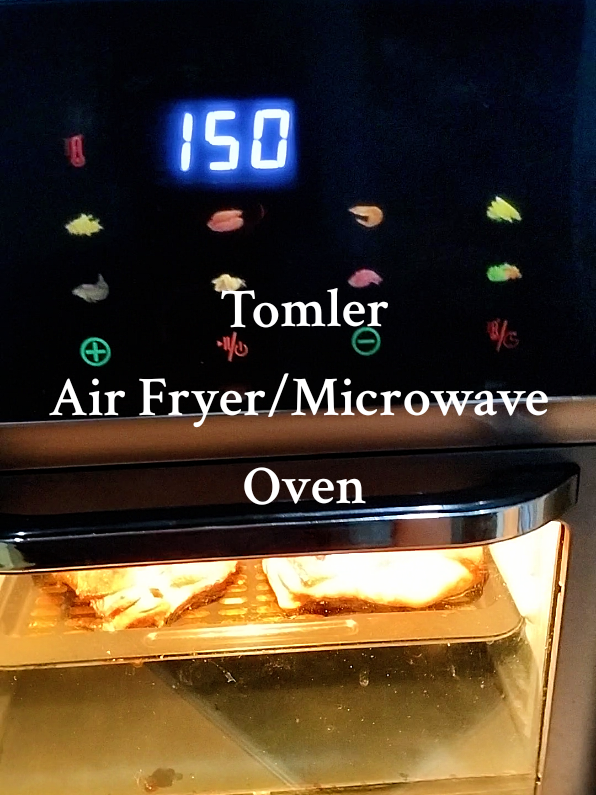 Napaka-multlifunctional nya, lahat pwede mong lutuin dito. #tomlerairfryer #tomler #airfryer #microwaveoven #tomlermicrowaveoven 