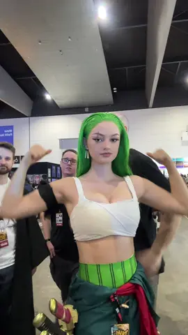 My Zoro cosplay for Pax day 1 🥰 So happy with how this turned out 💚 #onepiece #zoro #anime #pax #cosplay 