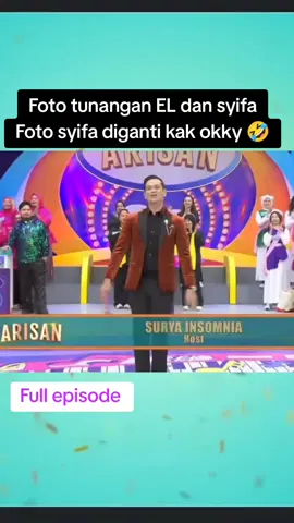Akhirnya ada el rumi di arisan  #arisantrans7 #elrumi #suryainsomnia #rigen #okkylukman 