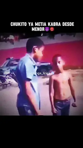 Chukito ya metía kabra desde menorsito 👹😈 . #angelelmalo🕊⏰💔 #chukito 