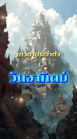 เทวดาของคนวันอาทิตย์#ดวงนี้มีคําตอบ #เทวดาประจําตัว #ดูดวง #ชะตาชีวิต #เสริมดวง 