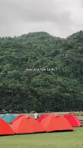 mosok wacana to teman teman🤣 yukk gastkan agenda camping mu jangan lupa booking tenda di kita hubungi nomor yang ada di bio atau bisa di WARUNG DUTA KOPI DOBEL L open 24 jam #pantaikebo #munjungan #trenggalek #camping #sewatendapantaikeboreal 