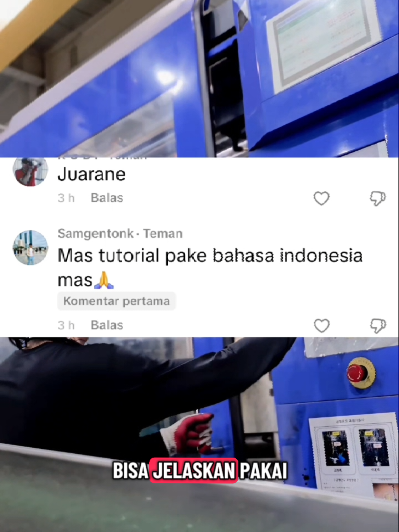 Membalas @samgentonk  Ilmu mahal by Kangmolding #mekanikpakistan  #pamanberkacamata  #injectionmolding 