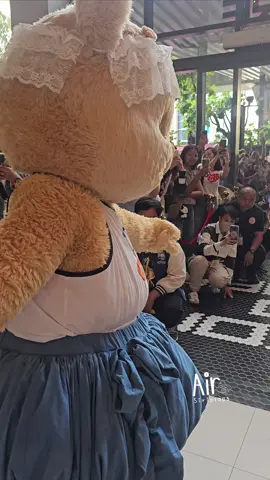 มาออกกำลังกายกันค่ะ นู๋ก้มถึงไม่ติดพุงกลมๆ @Butterbearth #butterbear #ด้อมน้องเนย 