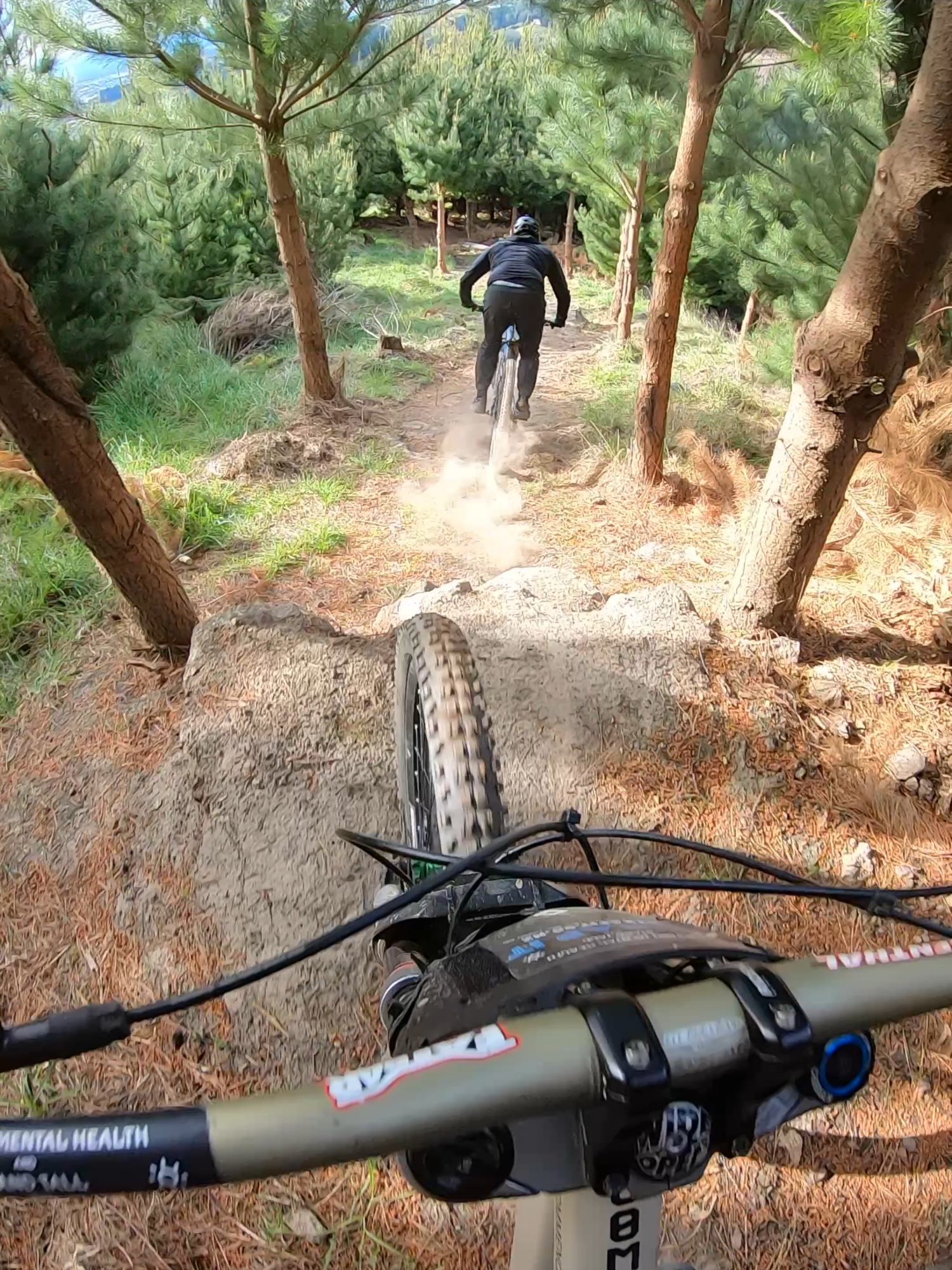 Testing a NEW trail was FUN!! 🙌 #mtb #christchurch #downhill #bike #bikes #gopro #bikepark #new #fun