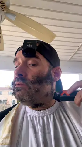 Letting my daughter “trim” my beard was a huge mistake 😂  Had to go full clean shave after that one.  . . . . . . . . #BeardTransformation #DadLife #FunnyDad #BeardShave #TheChristianBarber