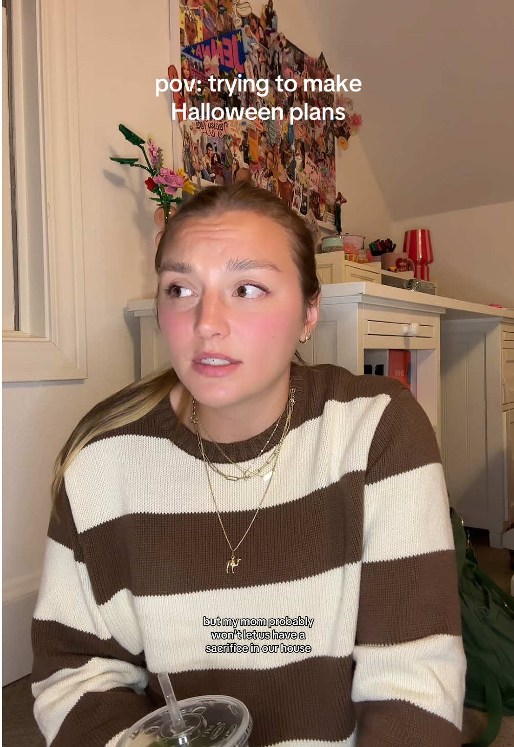 someone always wants to do something scary 🫣 #halloween #spookyseason #justgirlythings #comedy #satire 