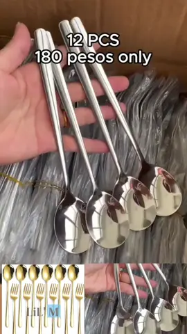 Korean spoon and fork 12pcs  #spoon #spoonandfork  #12pcsspoon and fork #koreanspoon and fork