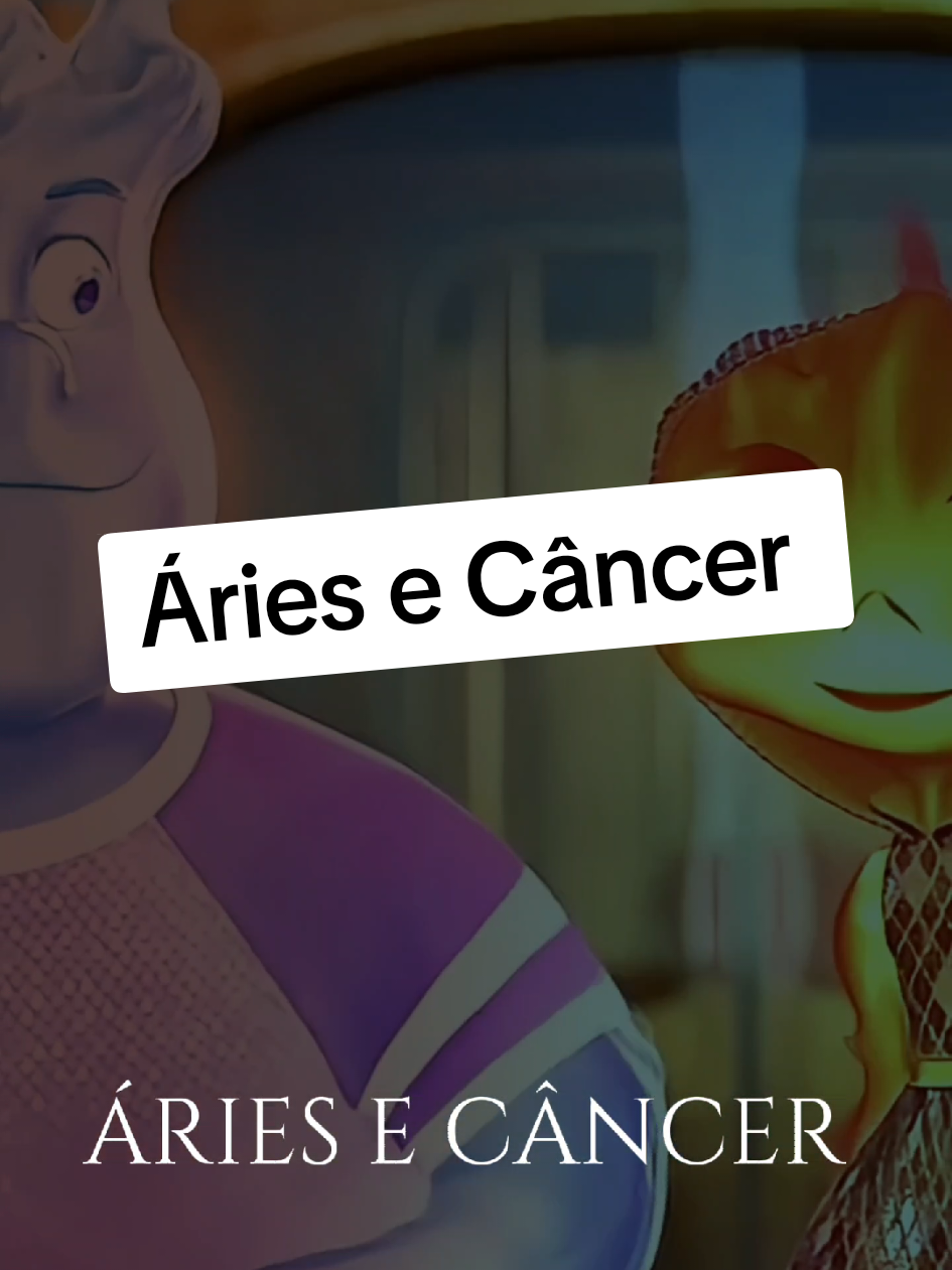 ÁRIES E CÂNCER COMBINAM? #ariana #signo #aries #cancer #casal 