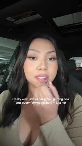 Anyone else feel the same? I’ve tried getting into the habit of getting my nails done and just can’t commit 😩🩷