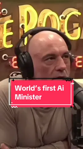 World’s first Ai Minister 😳 #ai #minister #reality #podcast #joerogan 