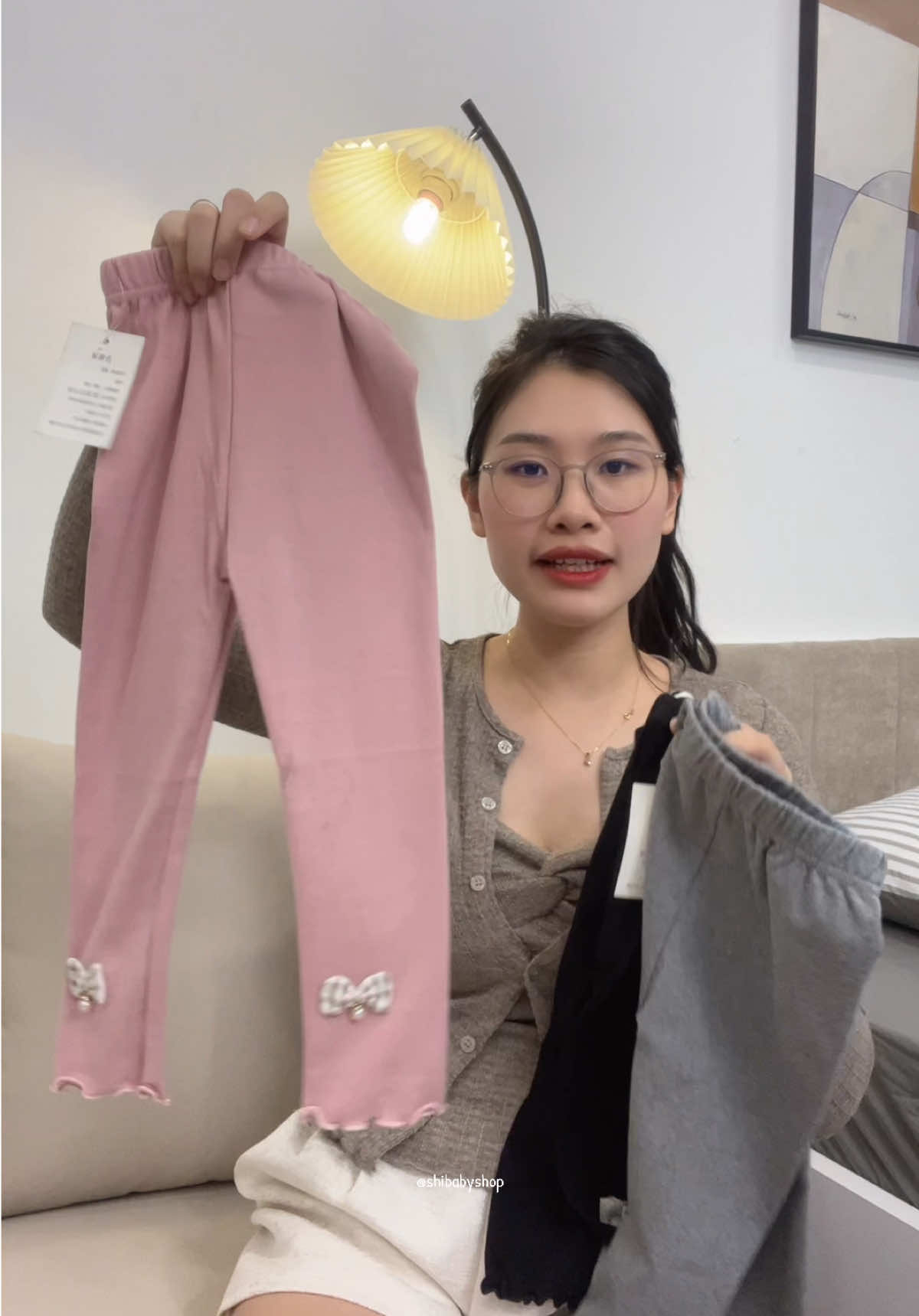 Quần legging bé gái #shibabyshop #thoitrangtreem #quanleggingchobegai 