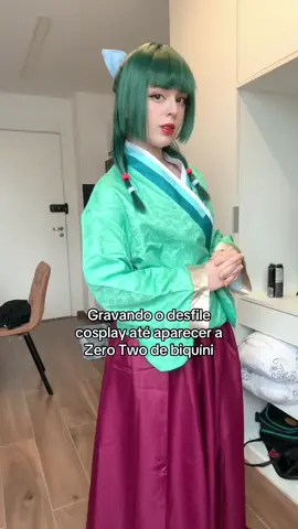 Gravando o desfile cosplay até aparecer a zero two de biquíni, BGS 2025 cosplay #cosplay #bgs2025 #bgscosplay25 #fyp 