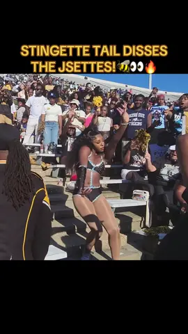 I mean ate!!🔥🔥 #stingettes #hbcu #jacksonstateuniversity #fyp #xyzbcafypシ 