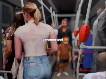 She was sad about it #bus #women #fyp 