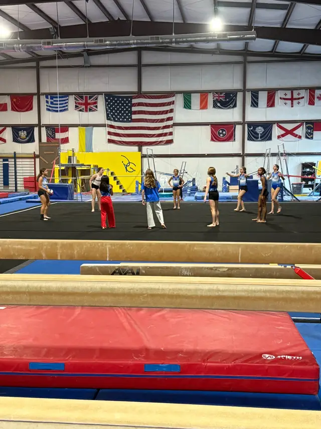 Photos From LR Productions “Locked In”  Training Camp #lfaulknerselite#faulknerselitegraham#faulknerselitetrainingcenter#gymnasticsfacility #gymnastics    
