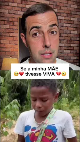 De partir o coração 💔🥹  “Se minha mãe estivesse viva, eu não estaria sujo” 😔 #criança #coração #viraltiktok #fy 