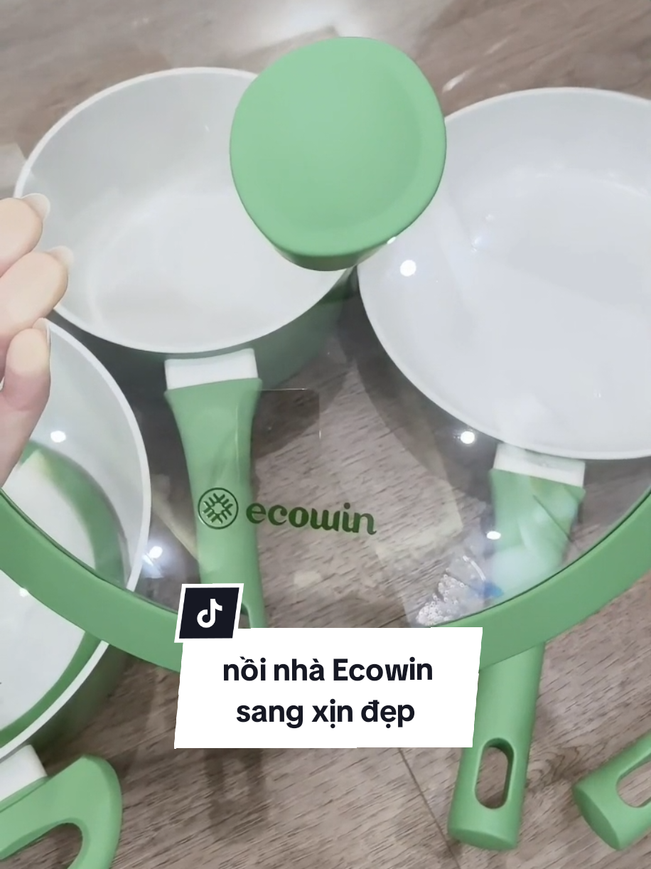 Bộ nồi nhà Ecowin xịn quá các bà ơi #noigiadung #ecowin #dogiadung #mebimsuareview #nhadinoday 