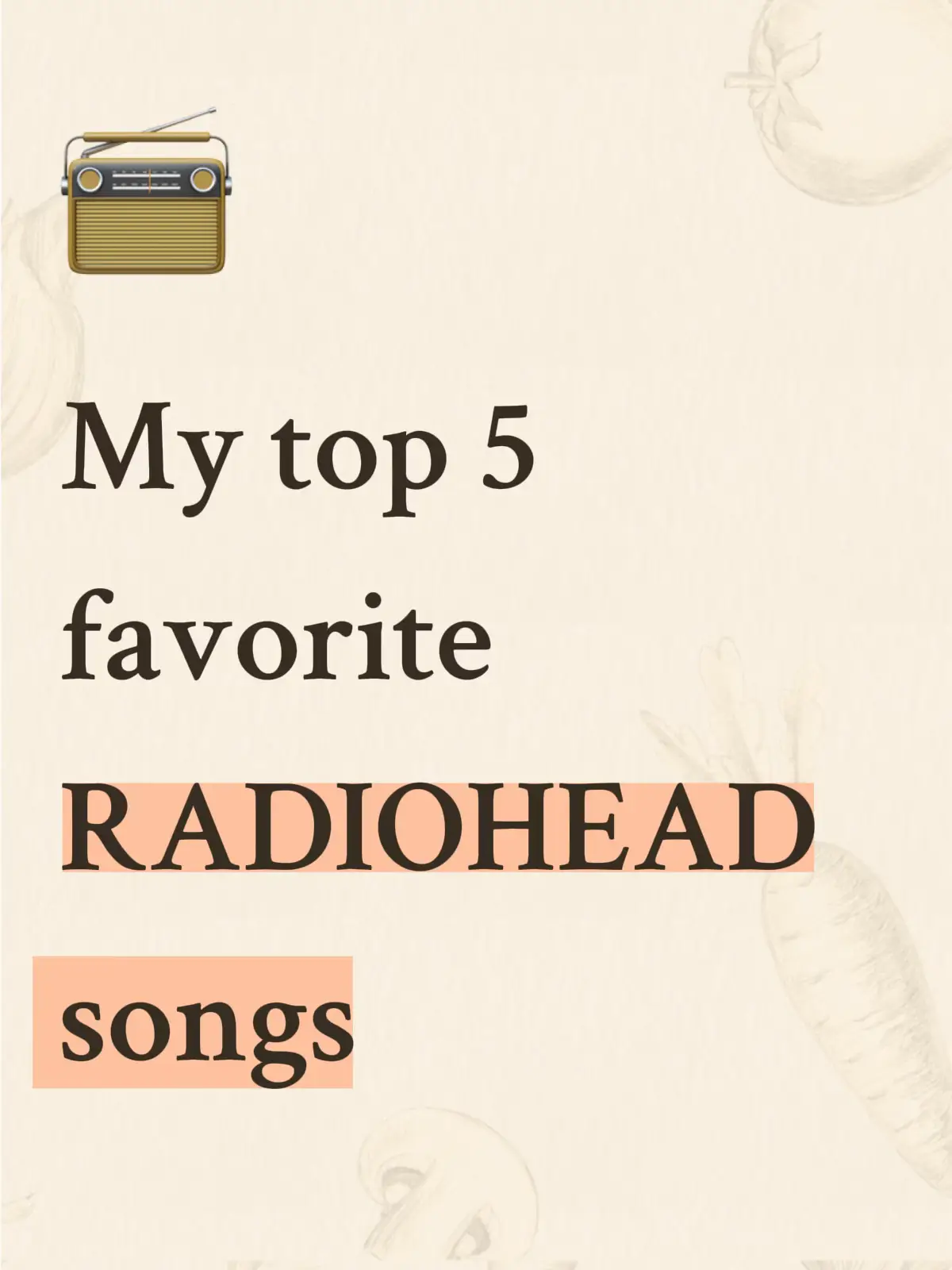 #viral #fyp #radiohead #song #sad 