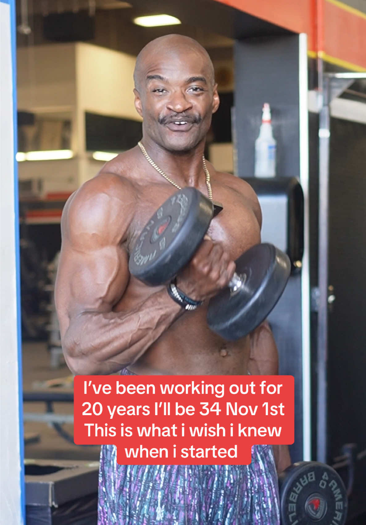 I’ll be 34 years old on November 1 I’ve been working out for almost 20 years. Here are some things that I wish I knew. Prioritize, eating quality food, not just tracking macros, prioritize, sleeping prioritize, focusing on yourself, not the bodies of other people in the judgment of other people  Focusing on these things will keep you going for the long haul. Hope this helps.