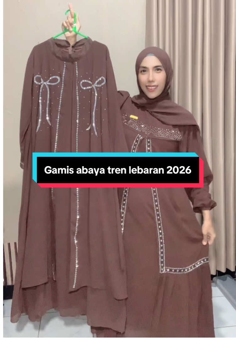 Gamis abaya tren gamis raya 2026,,,yuk di pilih pilih