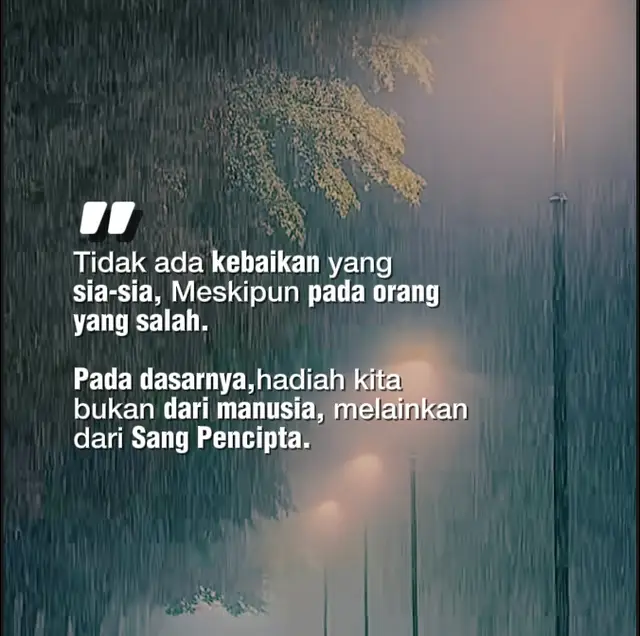 lakukan kebaikan sekecil apapun.