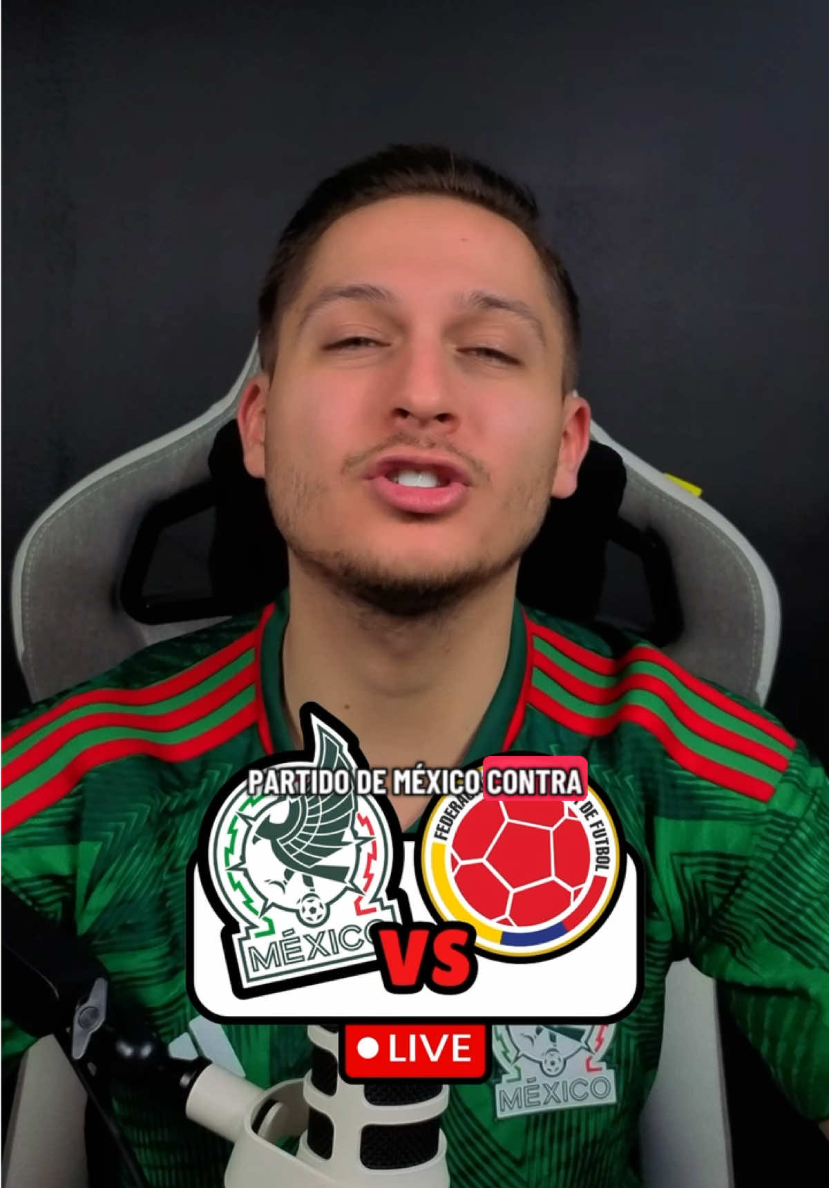 México vs Colombia / Estamos en Vivo #Mexico #colombia #amistoso #Reaccion #live 