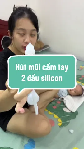 Loại 2 đầu silicon mềm nên con dễ hợp tác,độ tuổi sử dụng đa dạng hơn loại đầu nhựa tù nên các mom phải mua đúng nhé #hutmuichobe #embe #mevabe #mebimsua #xuhuong 