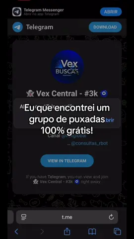Grupo do telegram de graça #puxardados #consultas #grupo #telegram #gratis