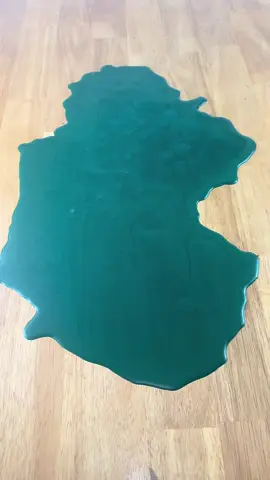 Wax Scraping ASMR in Green #ASMR #FYP #satisfying #relax #foryoupage 