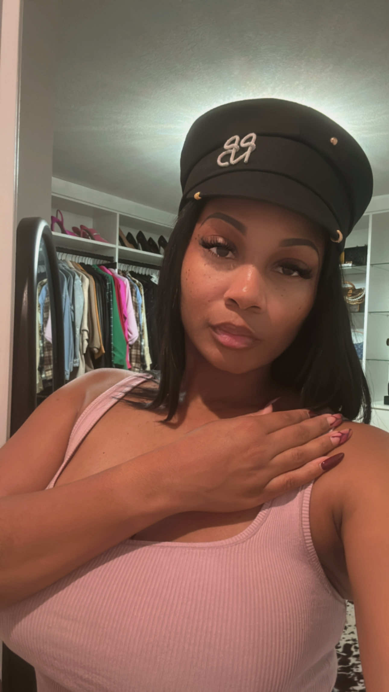 What size are your Ruslan Baginsky hats ladies??? I know my head not that big!!! 😂😂😂 #fypシ #fyp #foryoupage #ruslanbaginskiy #fashion 