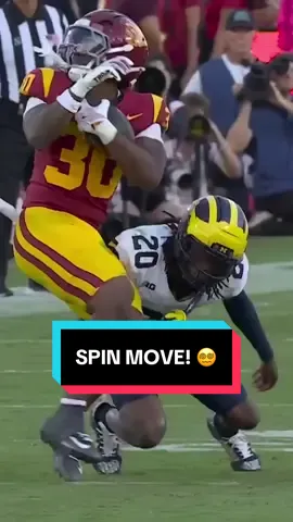King Miller said “SEE YA.” ✌️#cfb #spin #highlights #trojans 