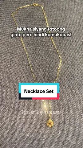 Ang ganda nito! 😍 Elegant tingnan, stainless pa kaya hindi nagtatarnish kahit araw-arawin. Perfect pang-regalo o pang-OOTD — simple pero classy 💫 Limited stocks lang, kaya huwag nang mag-palate! ⏰💍 #AffordableJewelry #StainlessAccessories #GoldPlatedSet #EverydayElegance #GiftForHer