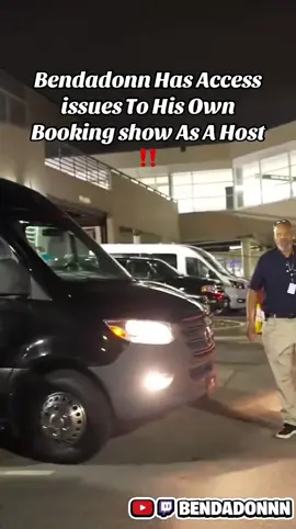Bendadonn Get Denied Access To His Show‼️ #streamerclips #funny #adhd #trending #tiktok #viral #viralvideo #fyp #streamer #trend #bendadonnn #ben #host #college 