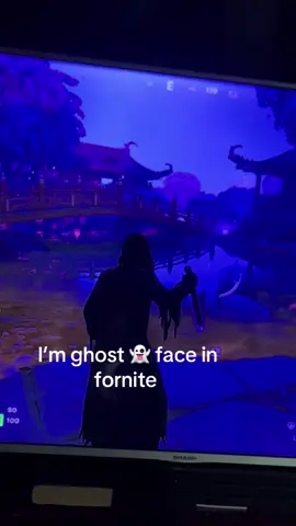 #VozDosCriadores #screammovie  this is so cool 😎 I was playing as ghost face in #fortnite how cool is that 🖤🤍 #blowthisup  #fypシ゚viral @Fortnite Official 