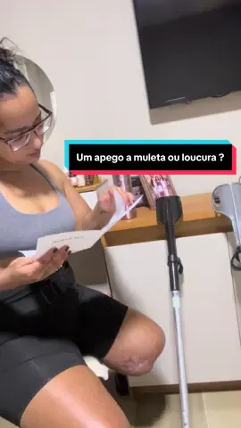 Uma conversa mais que normal ? Ou estou ficando doida ? . #amputee #amputeelife #viral #amputados #meme 