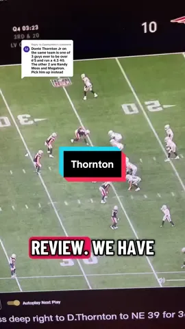 Replying to @Elpenumbro week 6 film review of D’onte Thorton.  #nflfilm #nfl #raidersnation #jackbech #fantasyfootball 