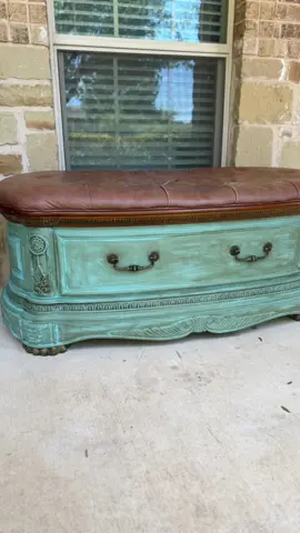 Furniture flip example!  Side hustle for extra cash if you need 💰💵#sidehustle #furnitureflip 