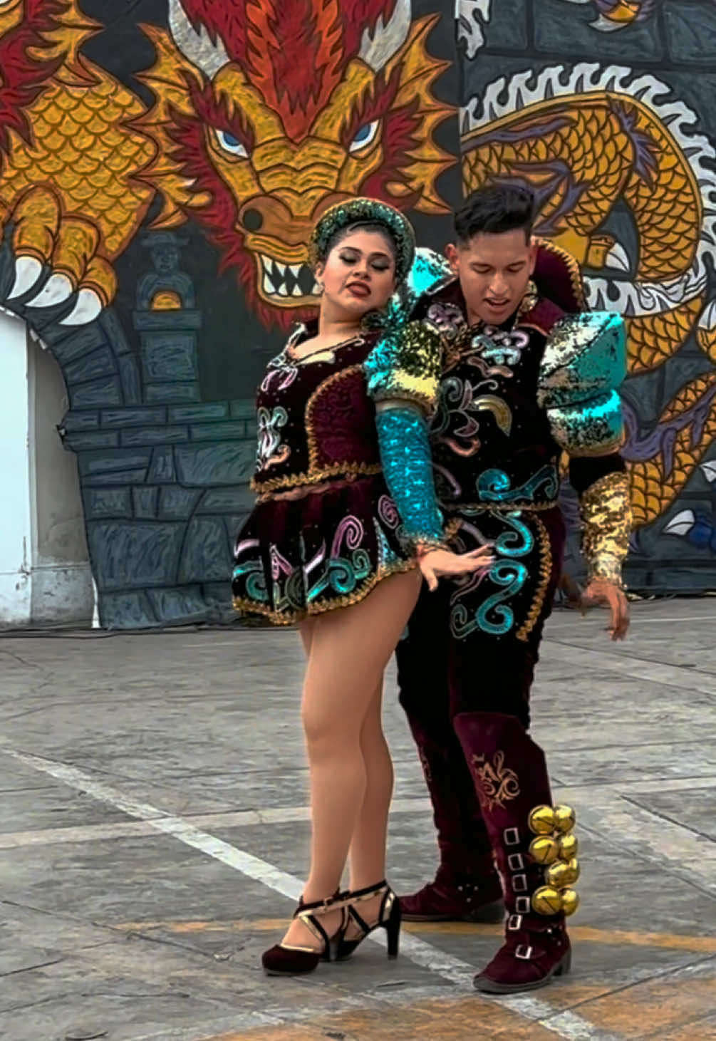 EL CINTO DE ORO 🤩⭐️ Melodías de Saya ✨#caporales #concurso 