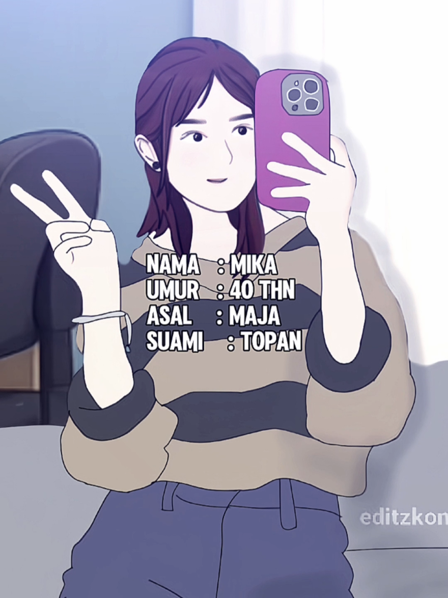 Versi Bu Mika 🤭😋 #dhotdesign #dhot #mika #animasi #lewatberanda 