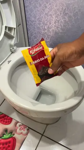 Drop cloves into your toilet and see what happens! 😱 #Cleaning #Bathroom #Tips