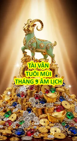 Tài vận tuổi Mùi tháng 9 âm lịch #taivantuoimui 
