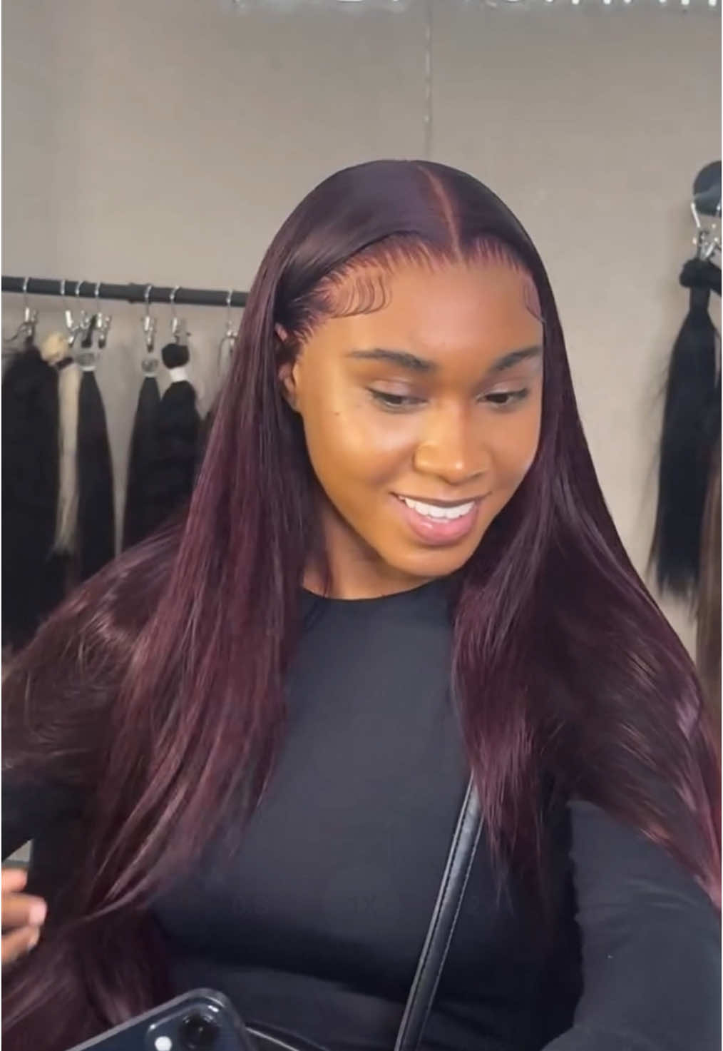 Easy to Wear, Easy to Care, So Cute 💋#wigcoolhair #wigcool #lacefrontalwig #wiginstall #wigturtorial #wigtiktok #trending 