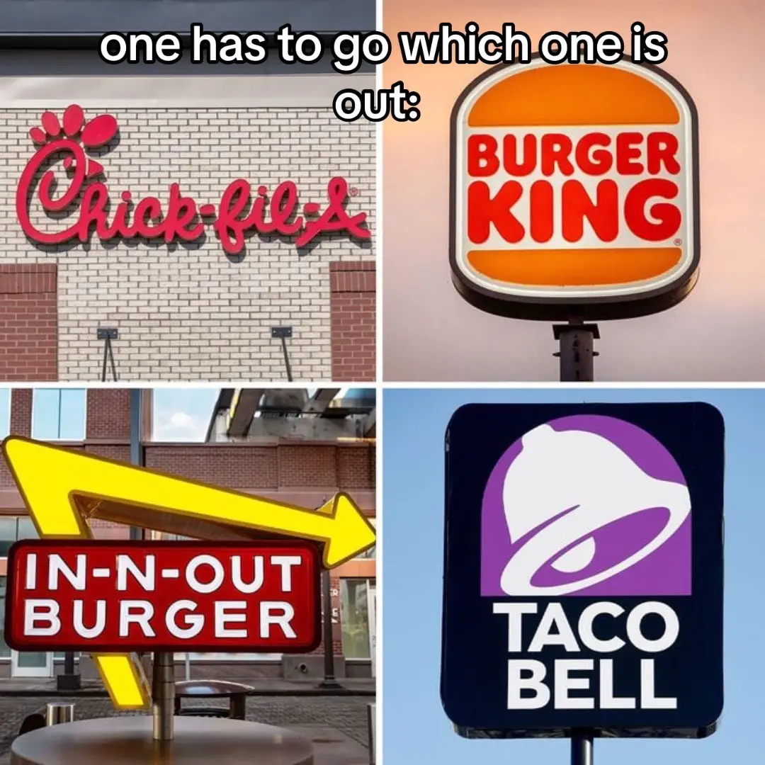 which one is out 👀 #fyp #fastfood 