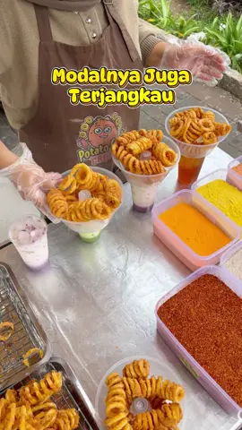 Potato Curly Crunch: Crispy-nya Bikin Nagih, Bisnisnya Bikin Untung! Ayo jadi mitra kami dan bawa pulang cuan dari camilan yang selalu diburu pelanggan! ✅ Tanpa Royalti ✅ Dukungan Promosi ✅ Sistem Kemitraan Terpercaya 💼 Mulai bisnismu hari ini – DM untuk info lengkap! Dengan modal mulai dari 4 jutaan rupiah, kamu sudah bisa punya bisnis kentang crispy sendiri. Tak perlu khawatir, kami akan memberikan pelatihan dan bimbingan penuh sampai kamu siap mengelola bisnismu sendiri. Tunggu apa lagi? Langsung DM atau cek tautan di bio kami untuk info selengkapnya, ya! #masterkulinerindonesia #potatocurlycrunch #fypfood #kulinerhits #makanankekinian
