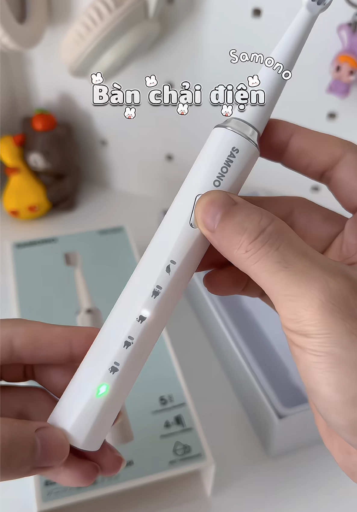 Một em bàn chải điện zá hssv cho mn đáng để trải nghiệm nè #banchaidien #banchaidanhrang #banchai #samono #banchaidiensamono 