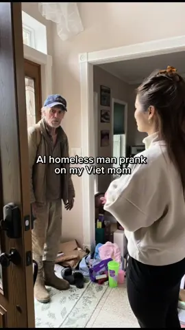 it doesn’t help that mom is in the middle of a meditation retreat too 🧘🏻‍♀️ #prank #ai #vietnamese #vietnam 