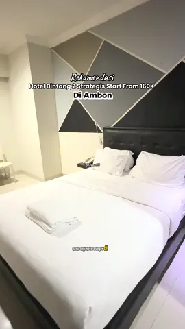 Rekomendasi Hotel Bintang 2 Strategis Di Pusat Kota Ambon Start From 160K. #VisitLevelingOctober #nexatlantichotelambon #ambon #staycation #ambonpride🏝🔥 