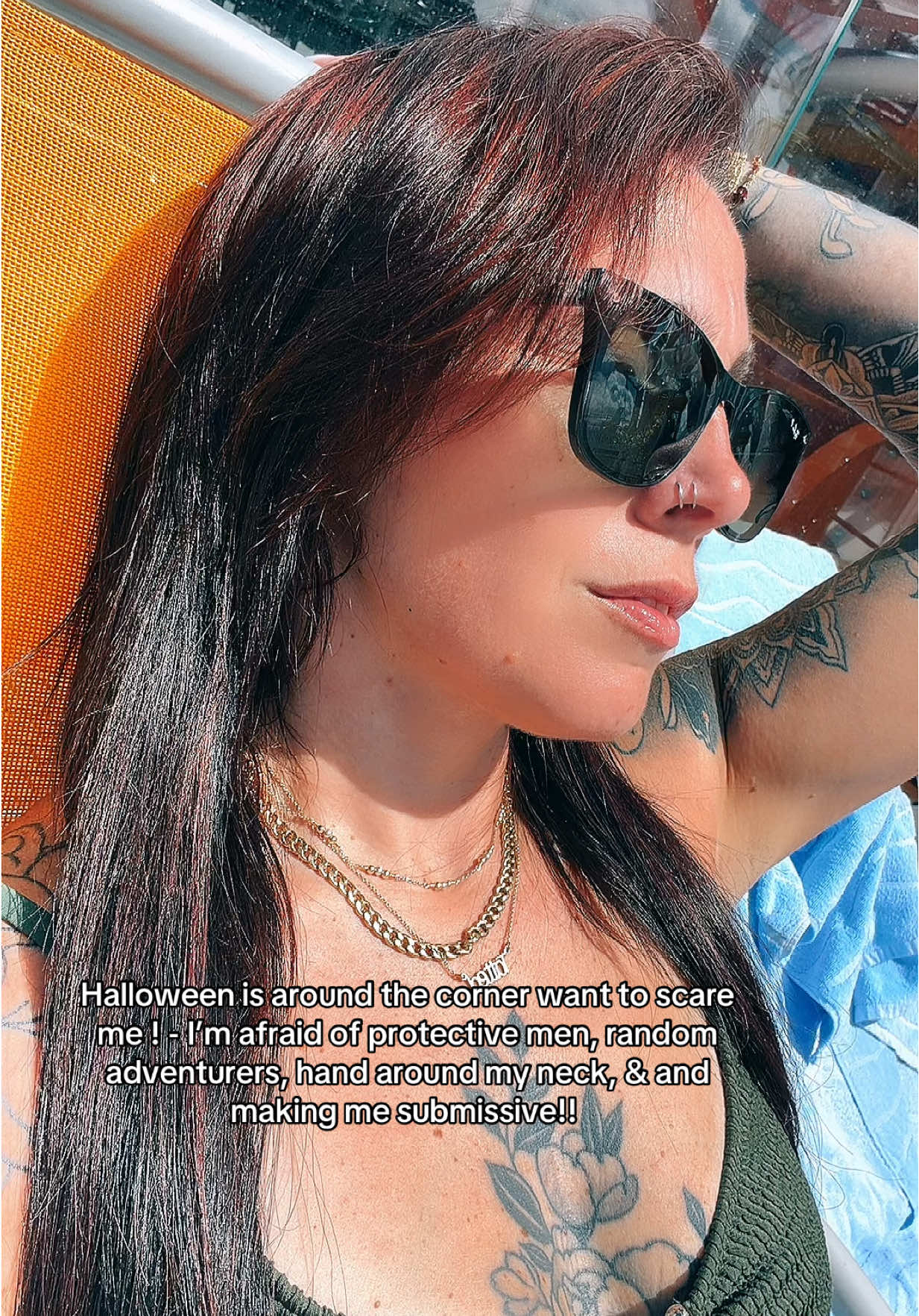 Boo .. #relationshipgoals #relatable #royalcaribbean #tattoos #spookyszn 